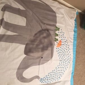 Elephant shower curtain